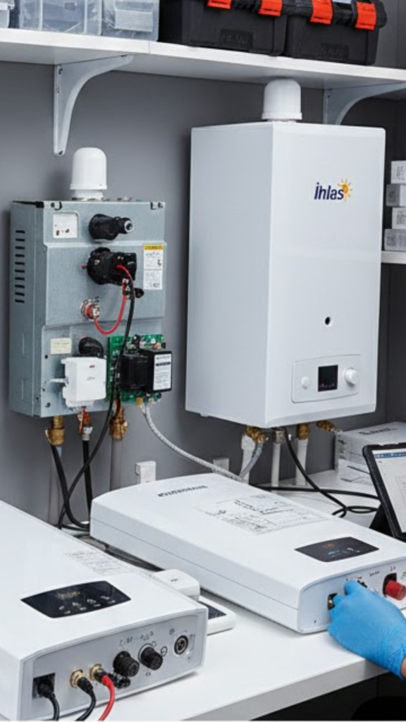 Antalya’da şofben arıza tespiti yapan teknik servis